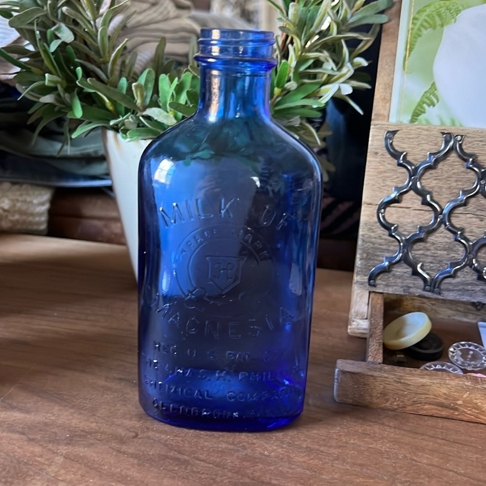 Vintage Milk of Magnesia Bottle